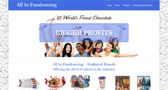 Desktop Screenshot of allinfundraising.com